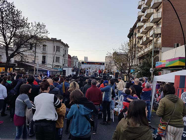 Sábado a puro festejo bajo el cielo de Boedo