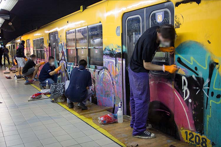 Grafiteros del Subte