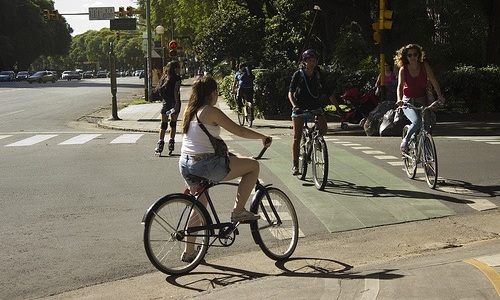 Bici, peatones, tránsito y convivencia