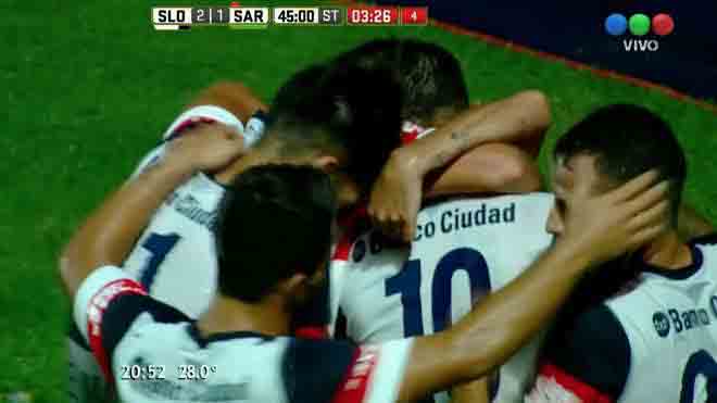 San Lorenzo ganó sobre la hora y sigue de festejo