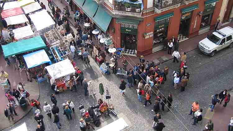 San Telmo , la verdadera postal porteña moderna