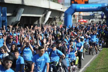 Banco Ciudad celebra 50.000 bicicletas en 50 cuotas sin interés