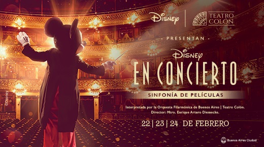 Banco Ciudad: Disney en concierto en el Teatro Colón