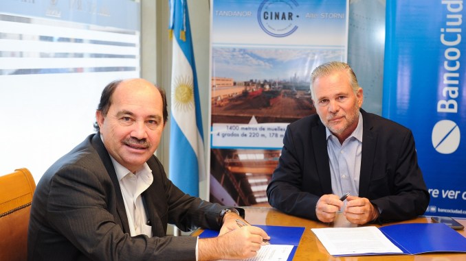 Banco ciudad y Tandanor firman acuerdo de cooperación para potenciar el desarrollo de la industria naval y metalmecanica