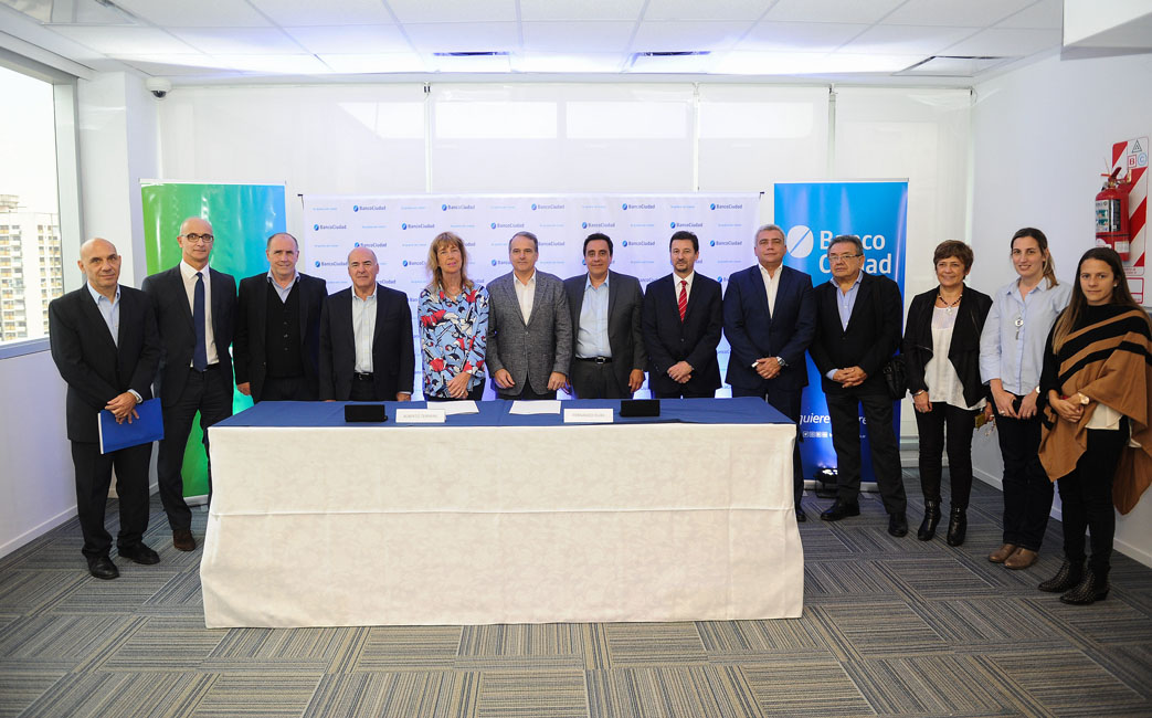 Banco Ciudad y Ceamse celebran convenio financiero y de sustentabilidad