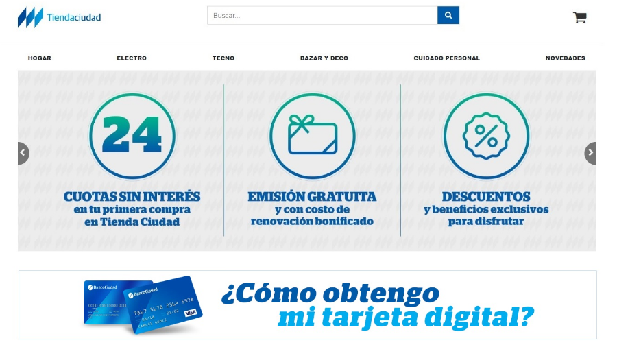 El Banco Ciudad suma promociones a su nueva plataforma de E-Commerce