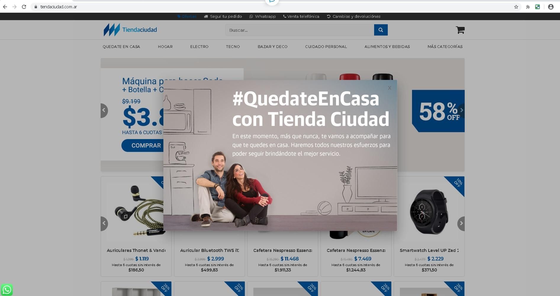 BANCO CIUDAD: Hot Sale en Tienda Ciudad