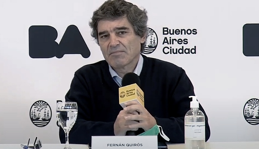 Fernán Quirós: “El comportamiento ha sido altamente positivo y la mayoría de los porteños han cumplido”