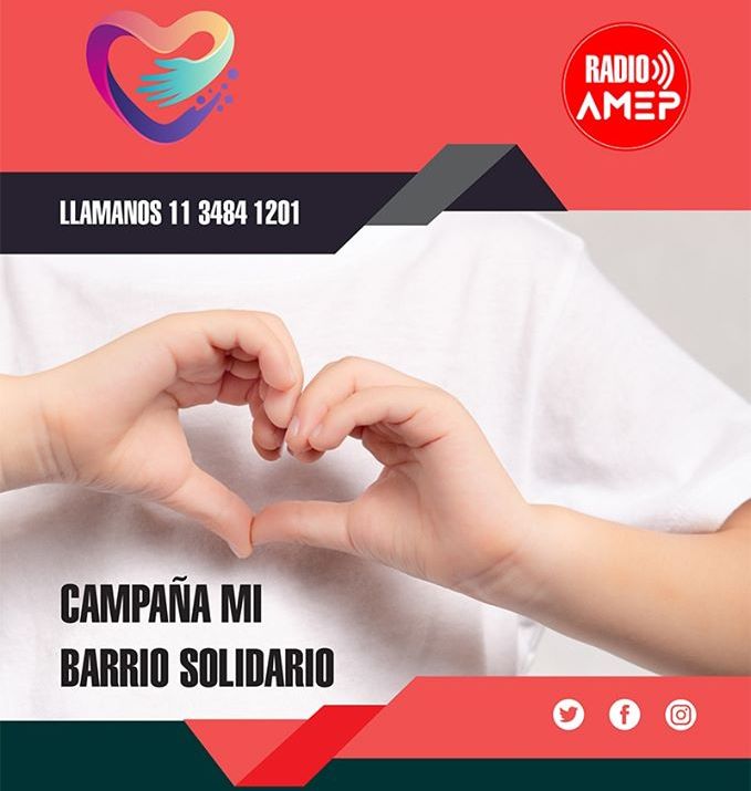 Radio Amep lanza una campaña solidaria