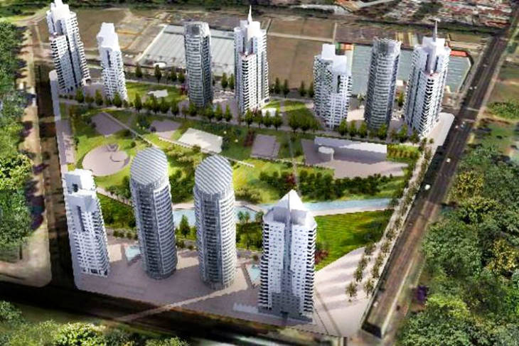 La Paternal: Avanza la obra de las torres de 17 pisos