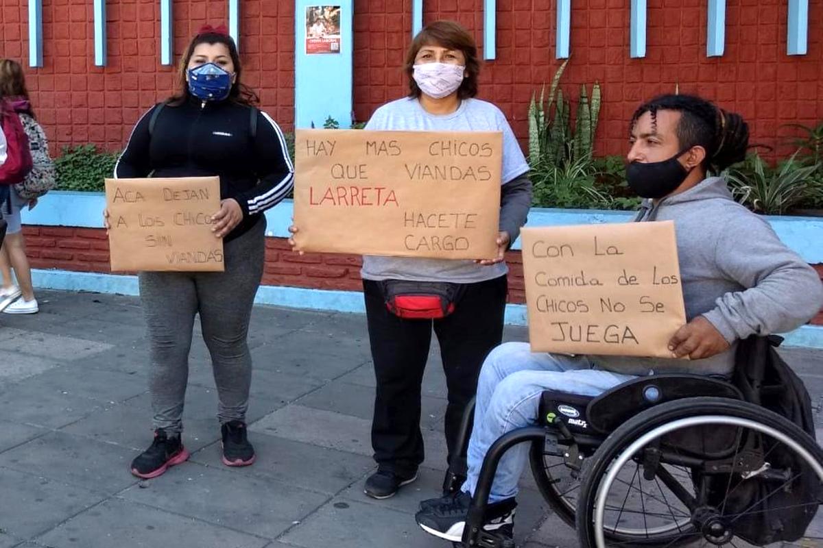 Barracas: Familias denuncian ajuste en comedores escolares