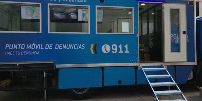 La Policía de la Ciudad incorporó su primera Unidad Móvil de Monitoreo y Denuncias