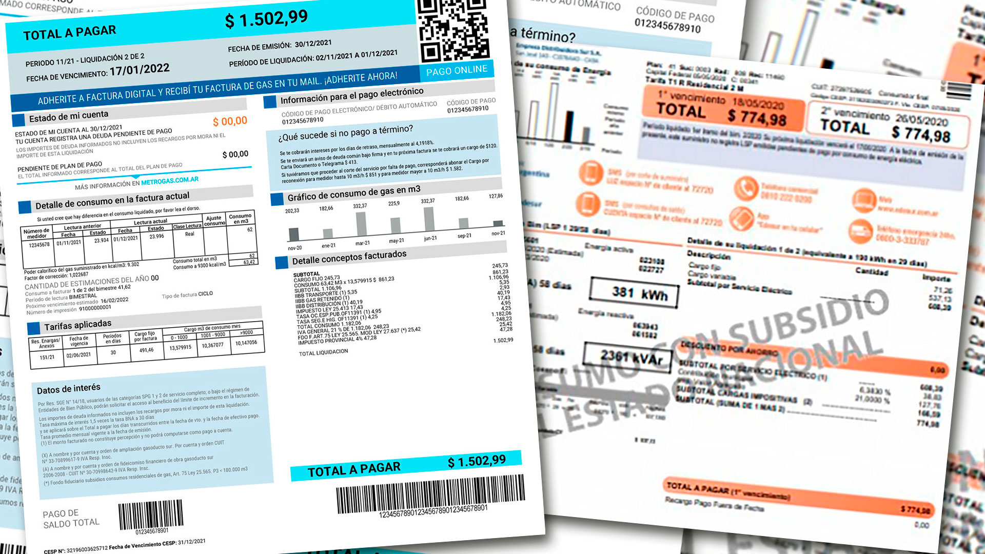 Segmentación energética: para mantener el subsidio hay que anotarse según el DNI