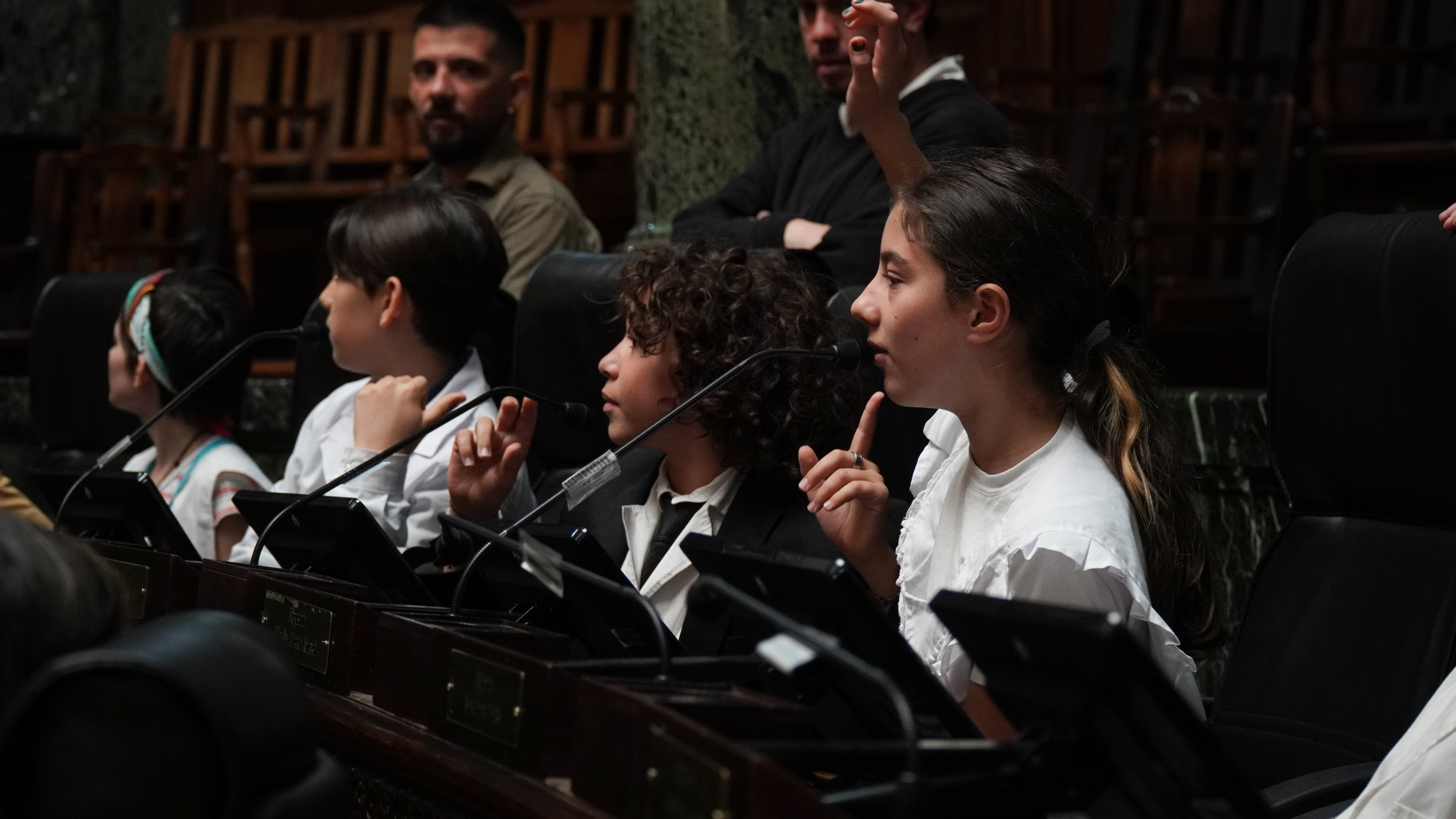 Los niños Consejeros de Ciudad Amiga presentaron su Manifiesto en la Legislatura porteña