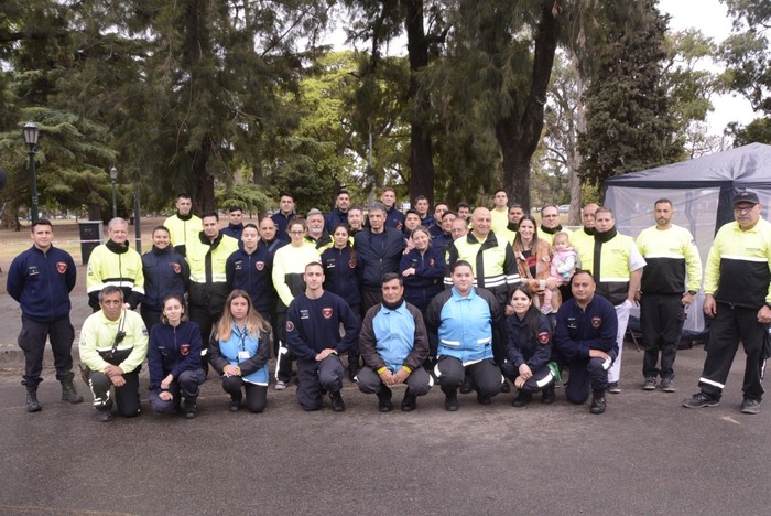 Se llevó a cabo una jornada masiva de RCP en Palermo