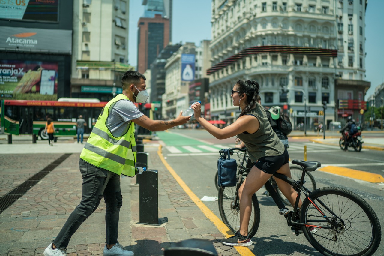 En CABA se activa el “Operativo Calor” por las altas temperaturas