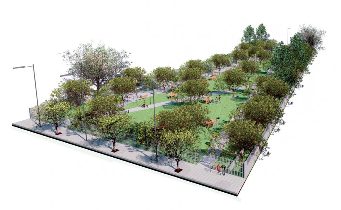 Caballito tendrá un nuevo espacio verde de 2500 metros cuadrados