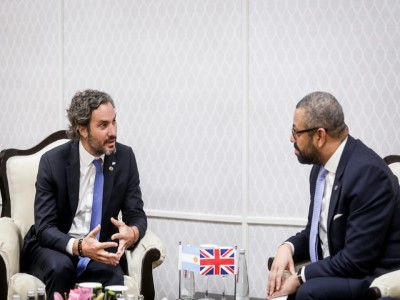Malvinas- soberanía: Cafiero se reunió con su par británico y propone reiniciar discusión sobre la soberanía en ONU, luego de notificarle el fin del comunicado conjunto de 2016