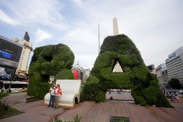 La Ciudad instaló un “Banco Libro” en BA Verde para celebrar la Feria del Libro