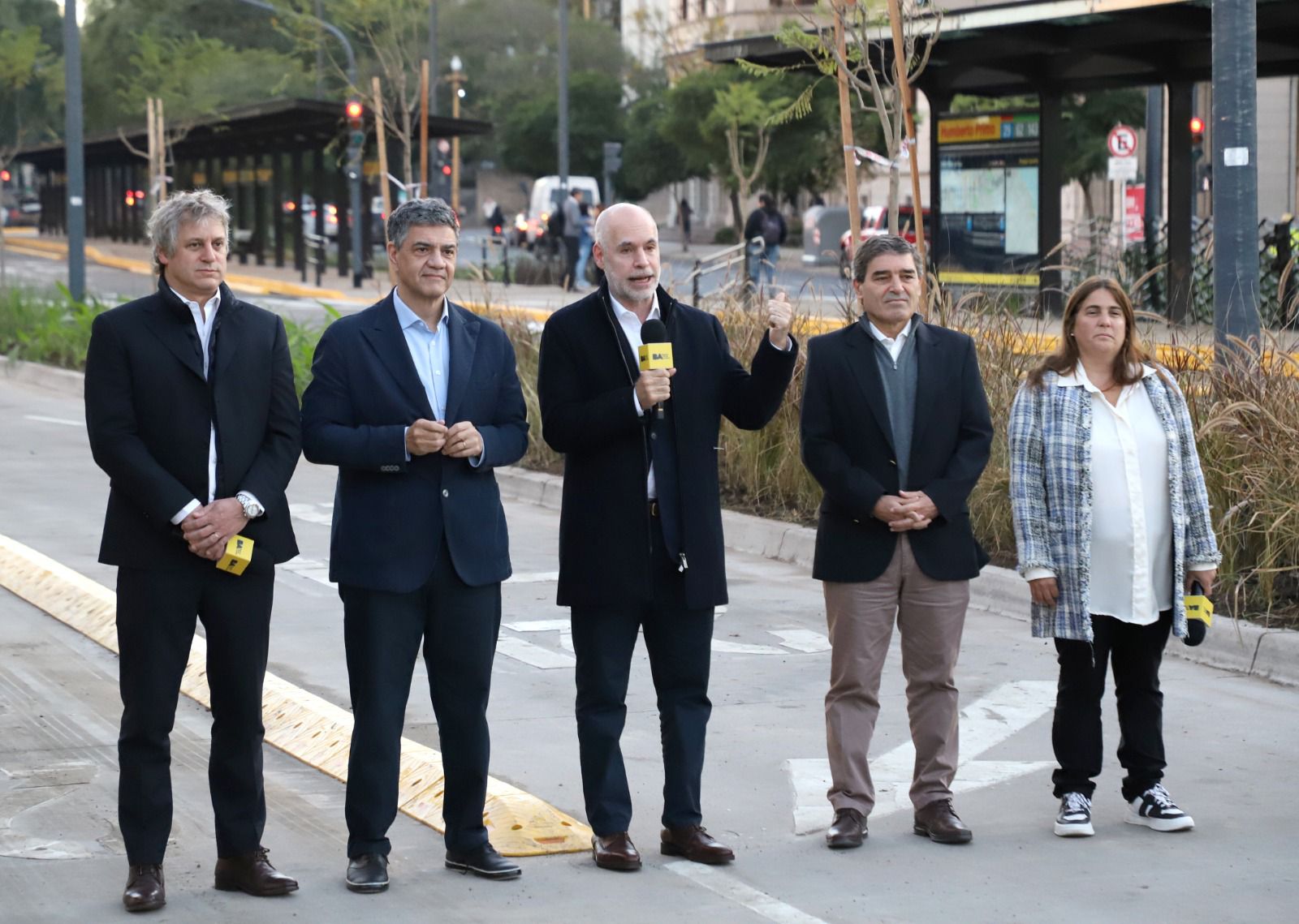 Metrobús: Larreta inauguró un nuevo tramo que une Retiro con La Boca