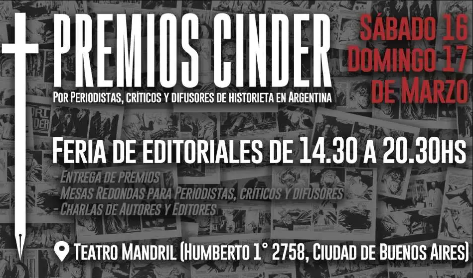 Se celebran los Premios Cinder a la historieta en San Cristóbal