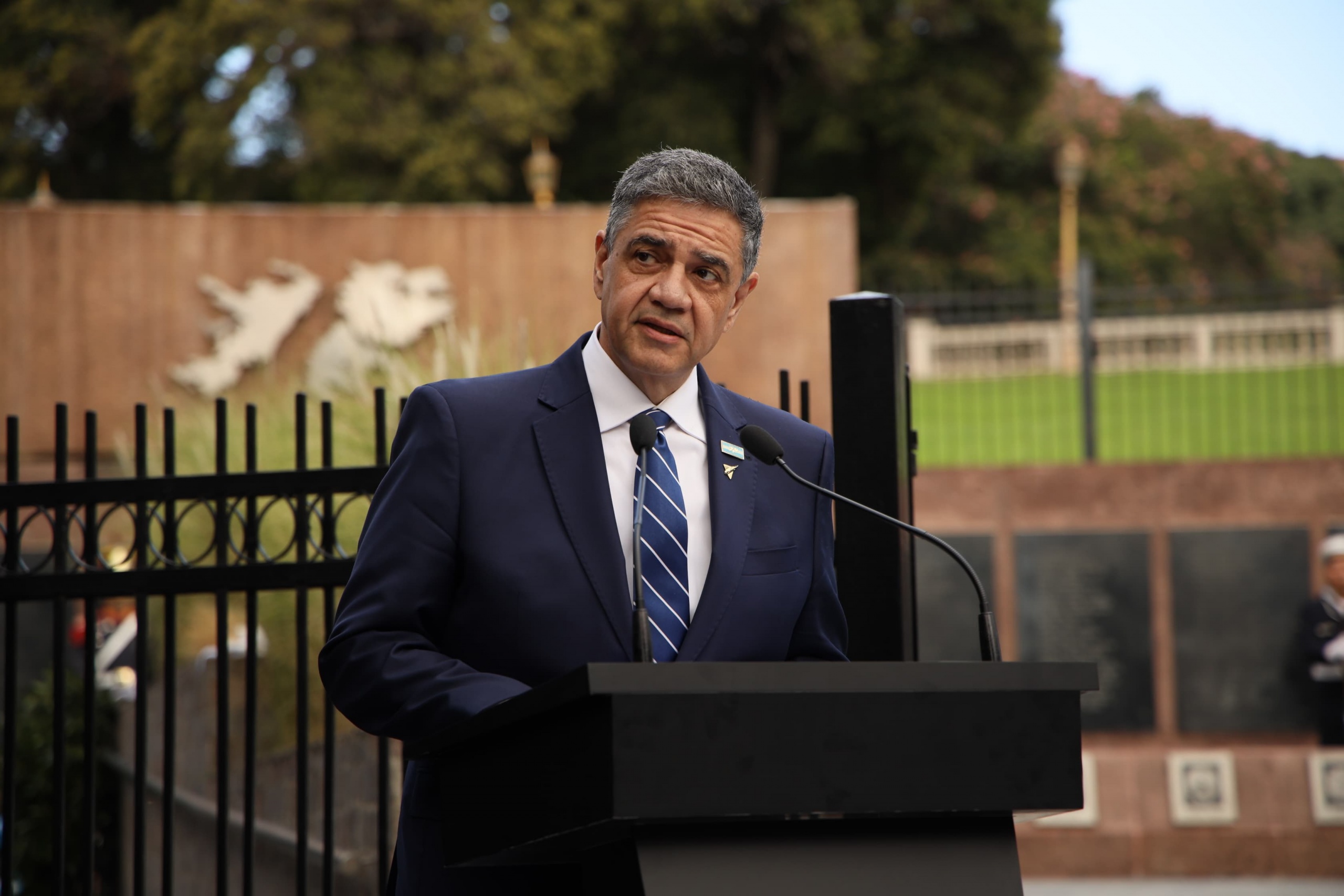 Jorge Macri participó del homenaje a los veteranos de Malvinas