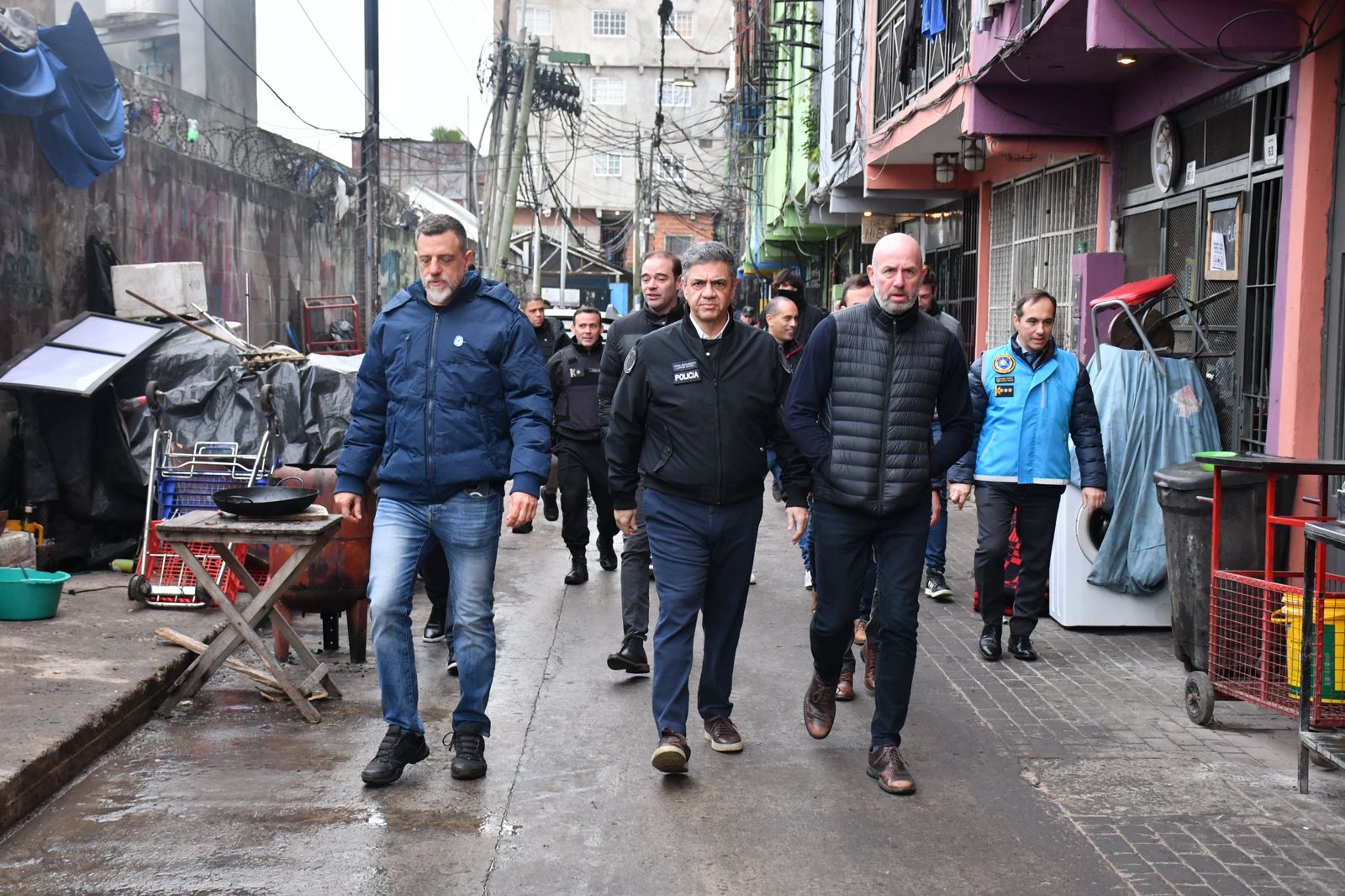 Golpe al narcotráfico: la Ciudad cerró dos búnkeres en el Barrio 31