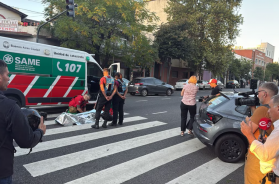 Mártes caótico en la Ciudad con múltiples accidentes viales en Boedo, San Cristóbal y Nueva Pompeya