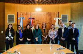 Buenos Aires recibió a la alcaldesa de Las Condes y fortaleció la cooperación en seguridad, espacio público y accesibilidad